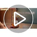 Candle Warmer Lamp Flower Candle Lamp with Timer,Adjustable Height Flameless Wax Warmer Lamp,Home Decor Electric Heating Warmer Lamp for Jar Candles  two bulbs