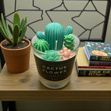 Cactus Flower Candle  Soy- Vegan-Lead Free Wicks- Infused With The Highest Quality Fragrance Oils.
