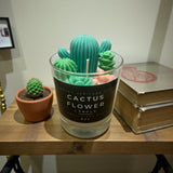 Cactus Flower Candle
