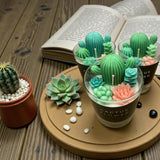 Cactus Flower Candle  Soy- Vegan-Lead Free Wicks- Infused With The Highest Quality Fragrance Oils.