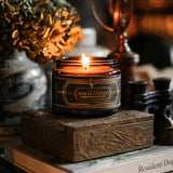 Scented Texas Candle Long Lasting Candles Luxury Mens Gifts Hand Poured Notes of Amber, Oakmoss, Vetiver 60 Hour Burn 16oz (Texas Live in Concert)