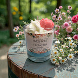 Fresh Cut Flower Candle
