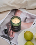 M&SENSE Summer's Night Scented Candle, 11.6oz Natural Soy Jar Candle for Home, Medium 2 Wick Candle Gifts for Men, Up to 70 Hours Burn time, Manly Candles for Bedroom
