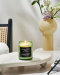 M&SENSE Summer's Night Scented Candle, 11.6oz Natural Soy Jar Candle for Home, Medium 2 Wick Candle Gifts for Men, Up to 70 Hours Burn time, Manly Candles for Bedroom
