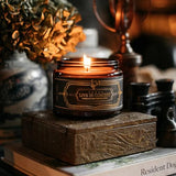 Scented Texas Candle Long Lasting Candles Luxury Mens Gifts Hand Poured Notes of Amber, Oakmoss, Vetiver 60 Hour Burn 16oz (Texas Live in Concert)