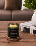 M&SENSE Summer's Night Scented Candle, 11.6oz Natural Soy Jar Candle for Home, Medium 2 Wick Candle Gifts for Men, Up to 70 Hours Burn time, Manly Candles for Bedroom