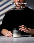 M&SENSE Summer's Night Scented Candle, 11.6oz Natural Soy Jar Candle for Home, Medium 2 Wick Candle Gifts for Men, Up to 70 Hours Burn time, Manly Candles for Bedroom