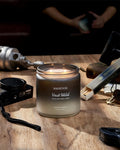 M&SENSE Summer's Night Scented Candle, 11.6oz Natural Soy Jar Candle for Home, Medium 2 Wick Candle Gifts for Men, Up to 70 Hours Burn time, Manly Candles for Bedroom