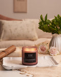 M&SENSE Summer's Night Scented Candle, 11.6oz Natural Soy Jar Candle for Home, Medium 2 Wick Candle Gifts for Men, Up to 70 Hours Burn time, Manly Candles for Bedroom