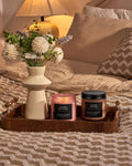 M&SENSE Summer's Night Scented Candle, 11.6oz Natural Soy Jar Candle for Home, Medium 2 Wick Candle Gifts for Men, Up to 70 Hours Burn time, Manly Candles for Bedroom