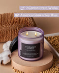 M&SENSE Summer's Night Scented Candle, 11.6oz Natural Soy Jar Candle for Home, Medium 2 Wick Candle Gifts for Men, Up to 70 Hours Burn time, Manly Candles for Bedroom