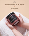 M&SENSE Summer's Night Scented Candle, 11.6oz Natural Soy Jar Candle for Home, Medium 2 Wick Candle Gifts for Men, Up to 70 Hours Burn time, Manly Candles for Bedroom