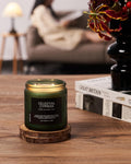 M&SENSE Summer's Night Scented Candle, 11.6oz Natural Soy Jar Candle for Home, Medium 2 Wick Candle Gifts for Men, Up to 70 Hours Burn time, Manly Candles for Bedroom