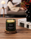 M&SENSE Summer's Night Scented Candle, 11.6oz Natural Soy Jar Candle for Home, Medium 2 Wick Candle Gifts for Men, Up to 70 Hours Burn time, Manly Candles for Bedroom