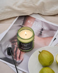 M&SENSE Summer's Night Scented Candle, 11.6oz Natural Soy Jar Candle for Home, Medium 2 Wick Candle Gifts for Men, Up to 70 Hours Burn time, Manly Candles for Bedroom