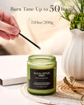 M&SENSE Summer's Night Scented Candle, 11.6oz Natural Soy Jar Candle for Home, Medium 2 Wick Candle Gifts for Men, Up to 70 Hours Burn time, Manly Candles for Bedroom