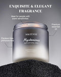 M&SENSE Summer's Night Scented Candle, 11.6oz Natural Soy Jar Candle for Home, Medium 2 Wick Candle Gifts for Men, Up to 70 Hours Burn time, Manly Candles for Bedroom