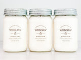 Green Tea & Lemongrass 100% Soy Candle And Melts: Farmhouse Mason Jar