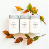 Green Tea & Lemongrass 100% Soy Candle And Melts: Farmhouse Mason Jar