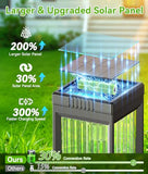 Solar Pathway Lights Outdoor, 8 Pack Upgraded Solar Lights Outdoor Waterproof, Bright Up to 15 Hrs Auto On/Off Garden Light for Yard Patio Lawn Path Walkway