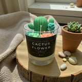 Cactus Flower Candle