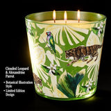 Verbena & Fig Leaf Scented Candle, 30oz Large 3 Wick Soy Candle, 100+ Hours Long Burning, Spa-Quality Aromatherapy for Home & Bathroom, Non-Toxic Luxury Candle Gifts for Housewarming