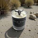 Wild West Candle  Soy- Vegan-Lead Free Wicks- Infused With The Highest Quality Fragrance Oils.Cowboy