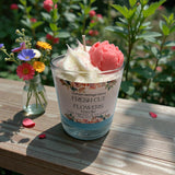 Fresh Cut Flower Candle