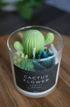 Cactus Flower Candle Soy Vegan