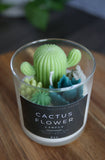 Cactus Flower Candle Soy Vegan