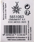 SWAROVSKI EDELWEISS AUTHENTIC ORNAMENT