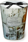 HomeLights Soy Wax Candles for Home Scented, 1-Wick Candles in Sandalwood Jasmine Scented, Industrial Chic Aromatherapy Candles Gift for Parties, Relaxing, 6.7oz