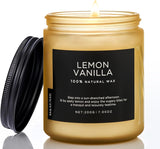 M&SENSE Summer's Night Scented Candle, 11.6oz Natural Soy Jar Candle for Home, Medium 2 Wick Candle Gifts for Men, Up to 70 Hours Burn time, Manly Candles for Bedroom
