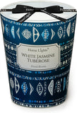 HomeLights Soy Wax Candles for Home Scented, 1-Wick Candles in Sandalwood Jasmine Scented, Industrial Chic Aromatherapy Candles Gift for Parties, Relaxing, 6.7oz