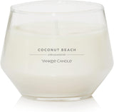 Yankee Candle Studio Medium Candle, Ocean Air, 10 oz: Long-Lasting, Essential-Oil Scented Soy Wax Blend Candle | 40-65 Hours of Burning Time