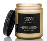 M&SENSE Summer's Night Scented Candle, 11.6oz Natural Soy Jar Candle for Home, Medium 2 Wick Candle Gifts for Men, Up to 70 Hours Burn time, Manly Candles for Bedroom