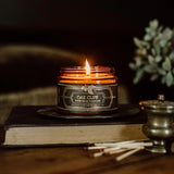 Scented Texas Candle Long Lasting Candles Luxury Mens Gifts Hand Poured Notes of Amber, Oakmoss, Vetiver 60 Hour Burn 16oz (Texas Live in Concert)