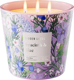 Hidden Label Jungle Oasis Scented Candle, 3 Wick Large Candles for Home, 30oz Natural Soy Candles for Home Scented,100 Hour Burn Time, Long Lasting Highly Scented Luxury Candle Gift