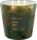 Hidden Label Jungle Oasis Scented Candle, 3 Wick Large Candles for Home, 30oz Natural Soy Candles for Home Scented,100 Hour Burn Time, Long Lasting Highly Scented Luxury Candle Gift