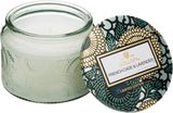 Voluspa French Cade Lavender, Petite Candle Jar, 3.2 oz, 25 Hour Burn Time, Coconut Wax for Clean Burning, Handcrafted in the USA