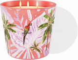 Verbena & Fig Leaf Scented Candle, 30oz Large 3 Wick Soy Candle, 100+ Hours Long Burning, Spa-Quality Aromatherapy for Home & Bathroom, Non-Toxic Luxury Candle Gifts for Housewarming