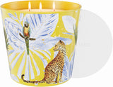 Verbena & Fig Leaf Scented Candle, 30oz Large 3 Wick Soy Candle, 100+ Hours Long Burning, Spa-Quality Aromatherapy for Home & Bathroom, Non-Toxic Luxury Candle Gifts for Housewarming