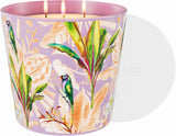 Verbena & Fig Leaf Scented Candle, 30oz Large 3 Wick Soy Candle, 100+ Hours Long Burning, Spa-Quality Aromatherapy for Home & Bathroom, Non-Toxic Luxury Candle Gifts for Housewarming