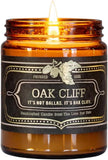 Scented Texas Candle Long Lasting Candles Luxury Mens Gifts Hand Poured Notes of Amber, Oakmoss, Vetiver 60 Hour Burn 16oz (Texas Live in Concert)