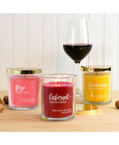 LumaBase Scented Candles- Wine Collection- Set of 3