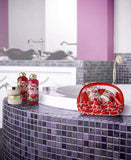 Exotic Pomegranate Home Spa Bath Set , 8 Piece