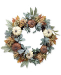 Sage & Pumpkins Collection Wreath, Martha Stewart