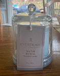 Everhome™ Sea Salt & Citrus 9 oz. Jar Candle with Cloche Lid