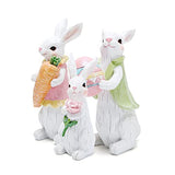 Easter Bunny Decorations Spring Indoor Home Decor Bunny Figurines