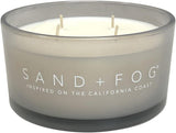 Sand + Fog Scented Candle - White Pumpkin – Additional Scents and Sizes – 100% Cotton Lead-Free Wick - Luxury Air Freshening Jar Candles - Perfect Home Decor – 12oz